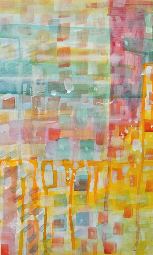 Abstract Watercolour by Kitty  Cooper