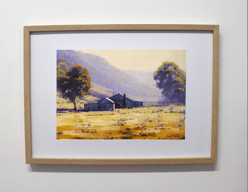 Morning Australian Landscape by Graham Gercken