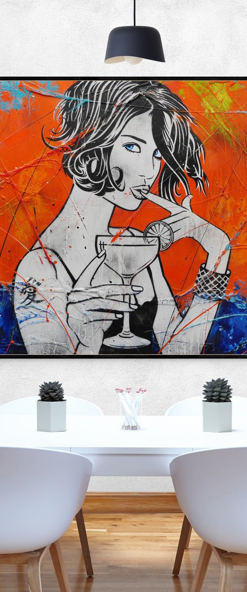 Blue Eyed Cocktails by Franko