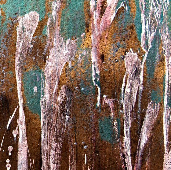 Moorland Pond with Flowers