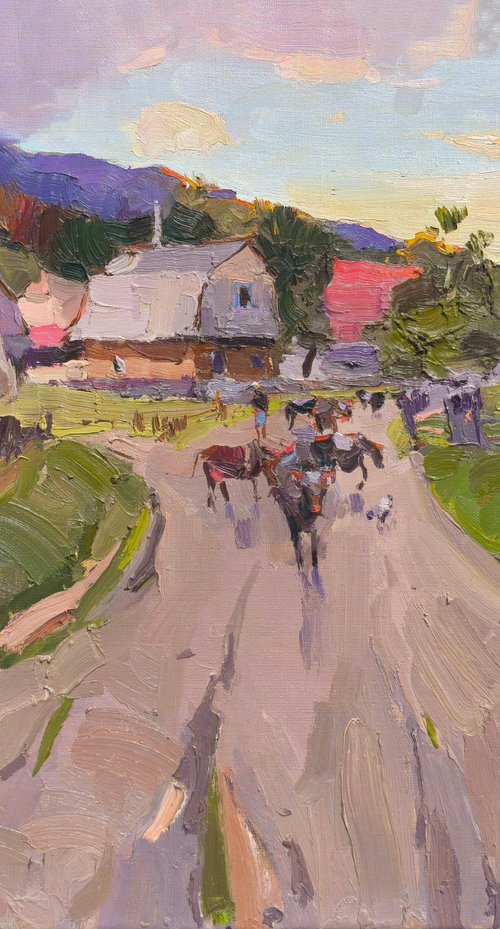 Herd of Cows by Alexander Shandor