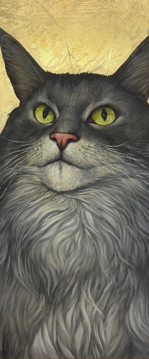 Maine Coon Simon by Marina Popkova-Sologub