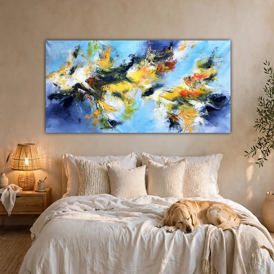 Symphony in Azure and Amber