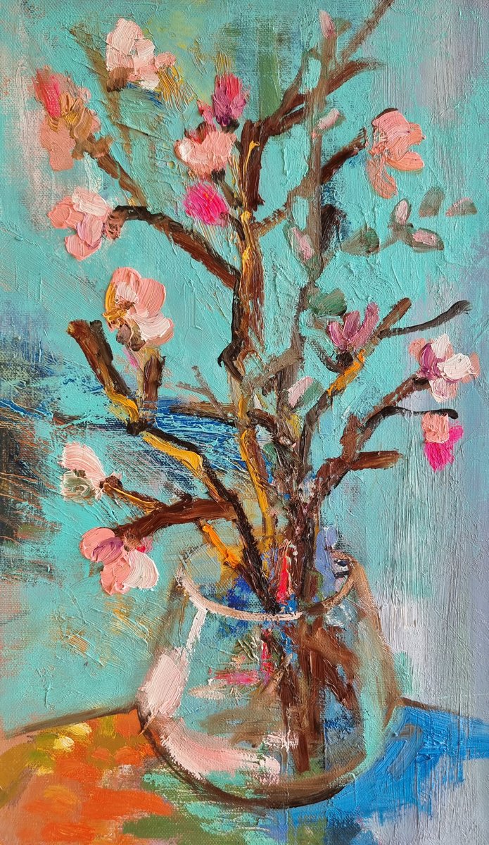 Spring By Victoria Cozmolici, 12 X 20, Artwork For Sale On Artfinder