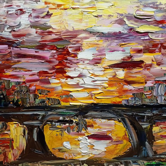 Passaggio al tramonto