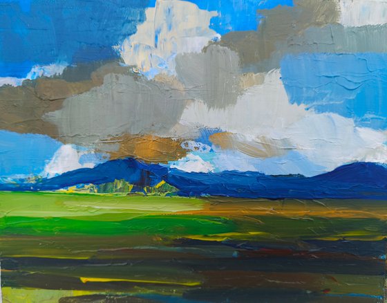 Clouds and landscape #3