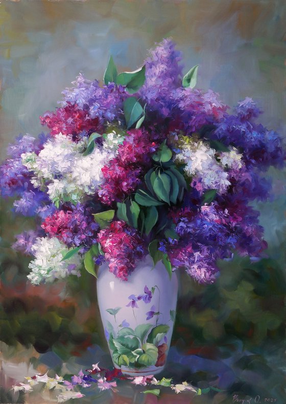 "Bouquet of lilacs"