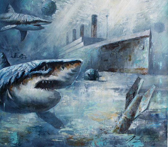 Оптимистический пейзаж 2D.