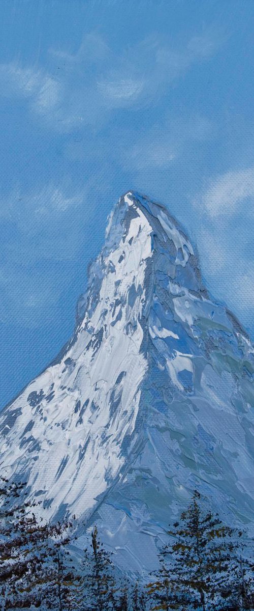 Matterhorn. Forest view by Nino Ponditerra