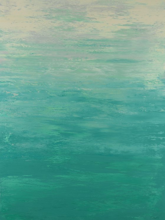 Teal Green - Abstract Seascape