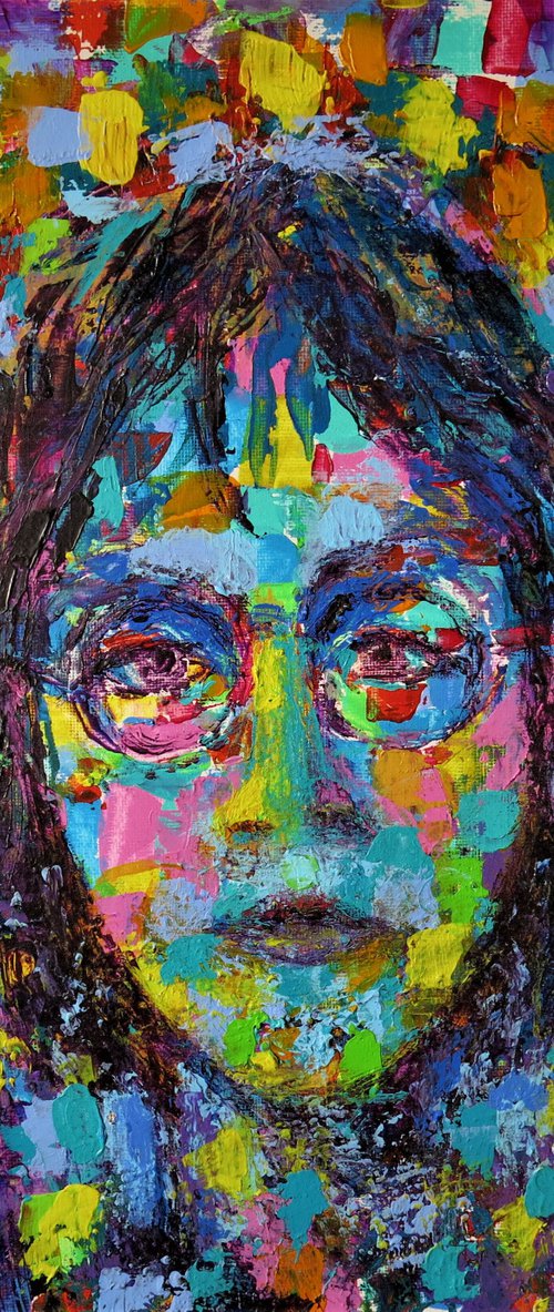 Reincarnation of John Lennon or Girls portrait by Denis Kuvayev