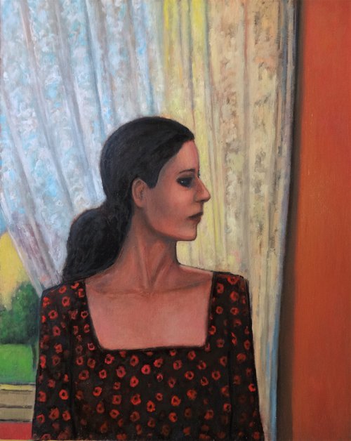 Woman portrait by Massimiliano Ligabue