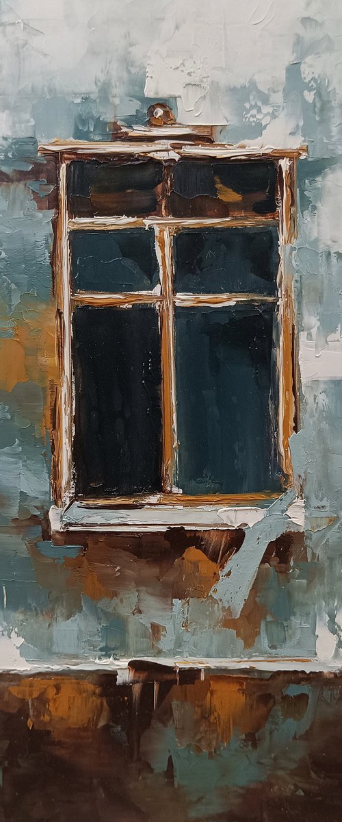 Window on an old house 1 by Marinko Šaric