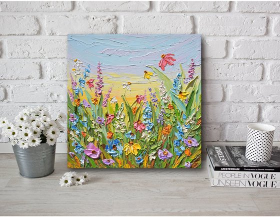 Flourish of Summer - Floral Painting