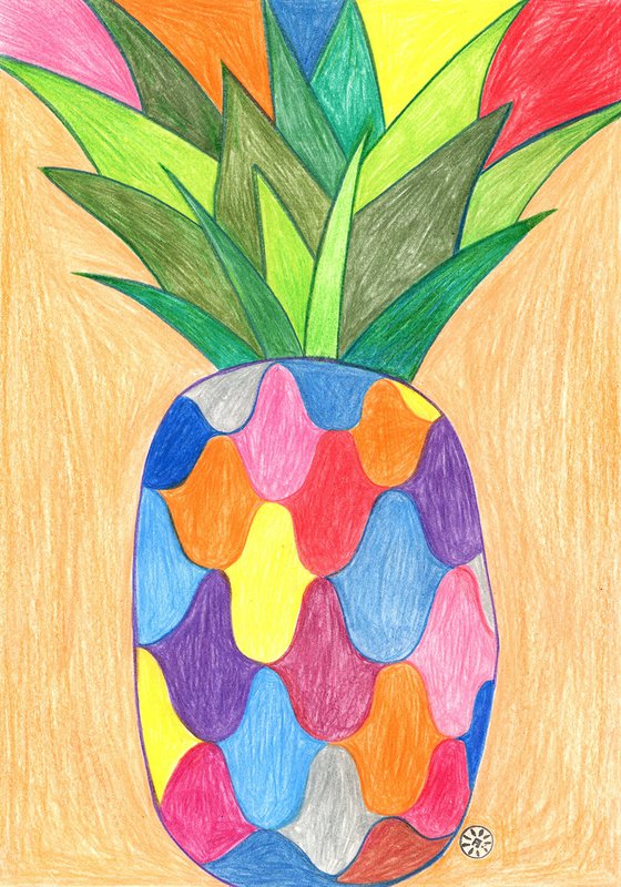 Colorful Pineapple