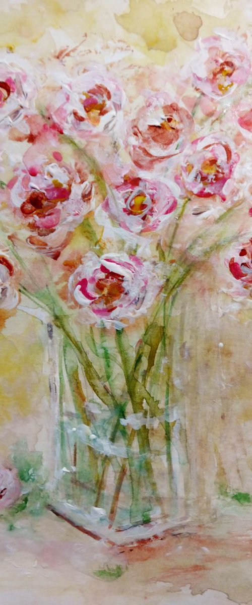 December roses.. by Cristina Mihailescu