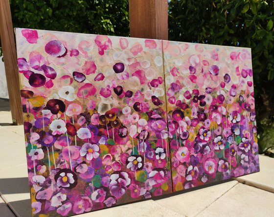Garden Rhapsody (Diptych)