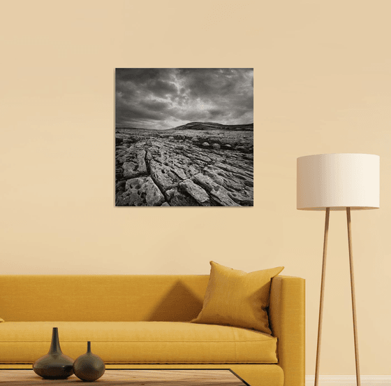 Stone Desert of The Burren - Landscape Art Photo from Ireland