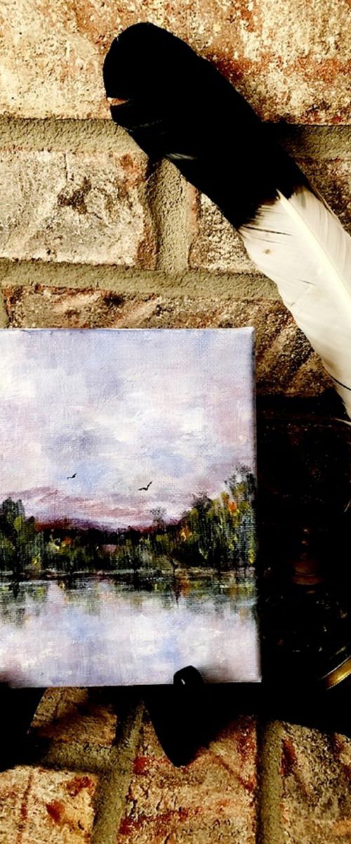 Autumn poem/gift idea/free shipping in USA by Cristina Mihailescu