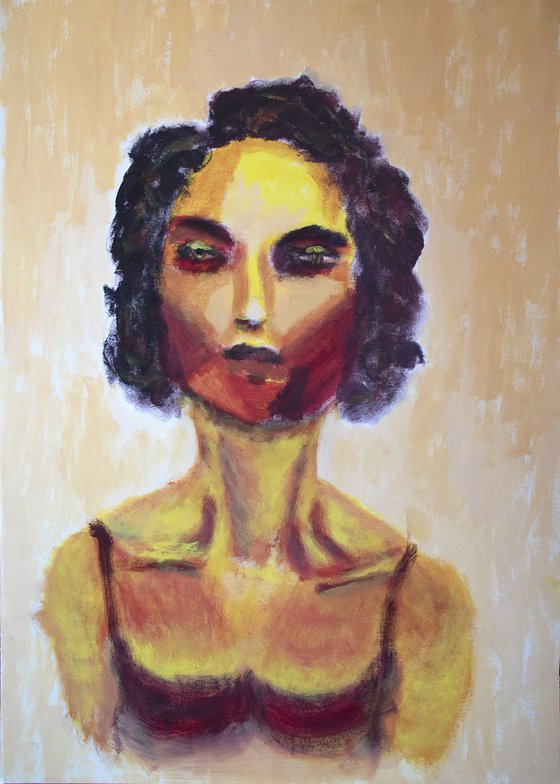 Study of a woman portrait LXXXI