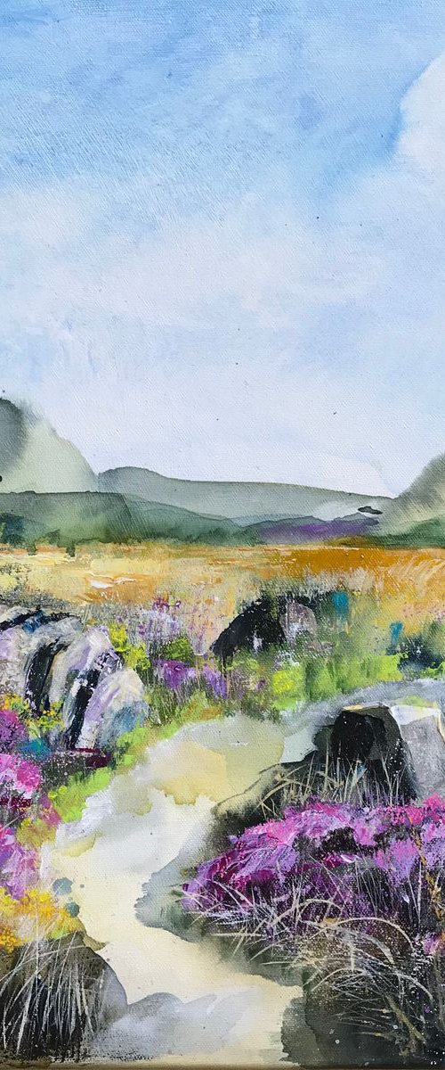 Heather Moors Landscape #01 by Luci Power