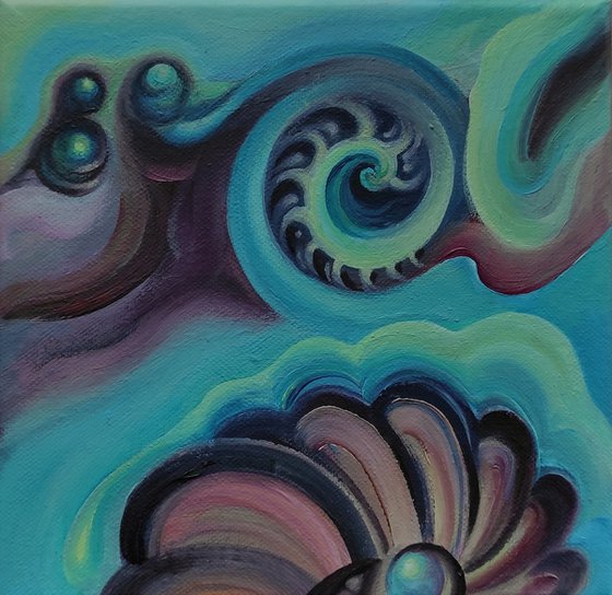 Dream. Tetraptych - 4 paintings