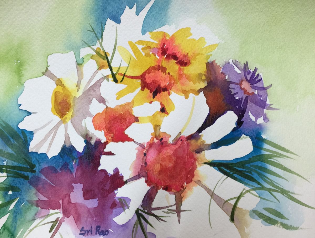 Summer Bouquet by Sri Rao