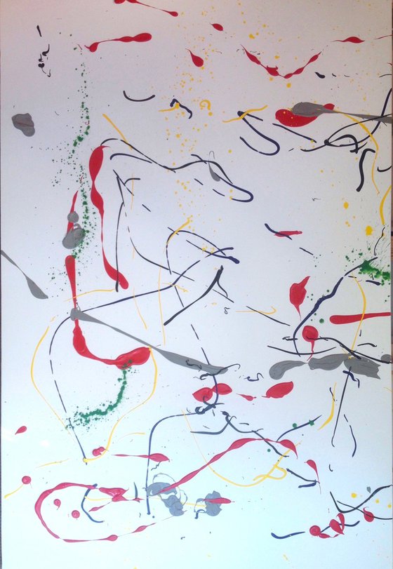 Primary colours inspired by Miro