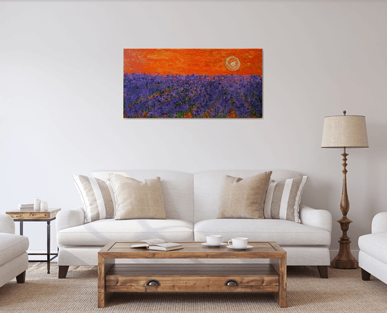 Evening Lavender Rhapsody... /  ORIGINAL PAINTING