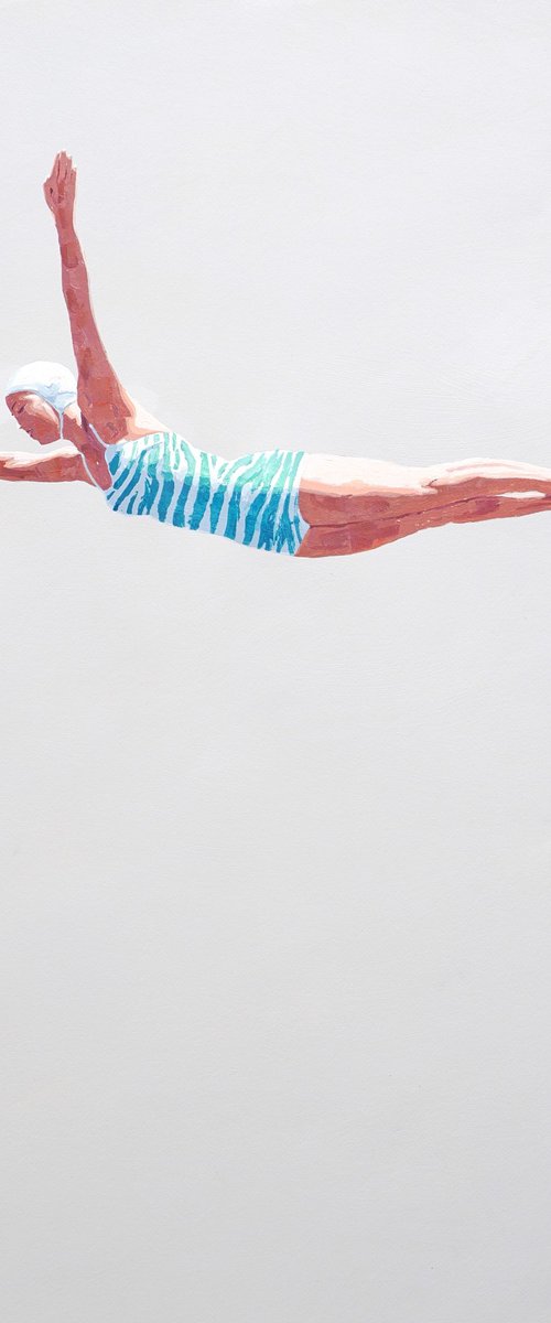 A perfect dive by Carlos Martín