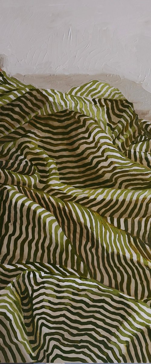 "Blanket" Girl wrapped in a warm blanket by Yana Sagan