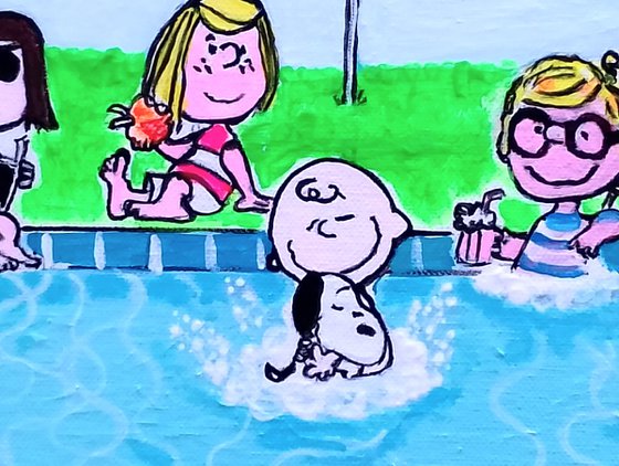 A Charlie Brown Splash