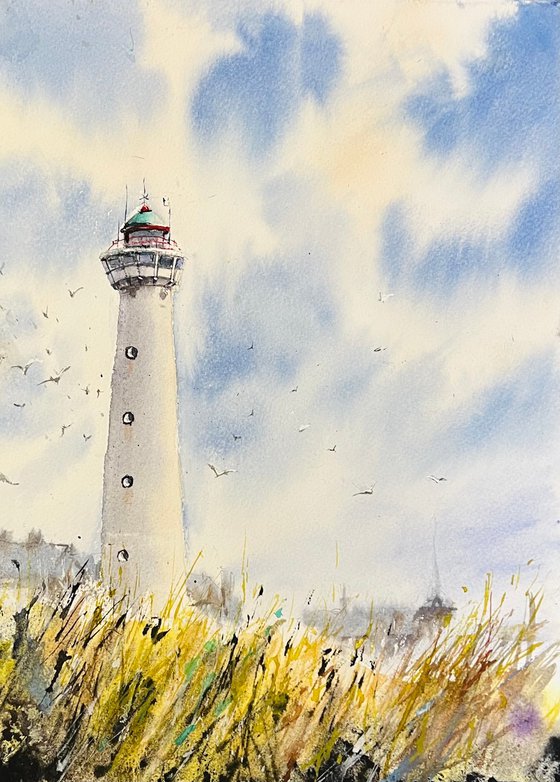 Lighthouse in Dunes