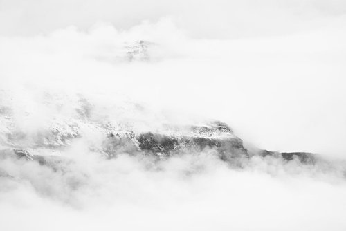 Behind Clouds 5 by Dieter Mach