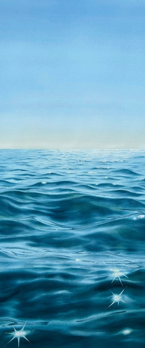 Light on Water by Oksana Shvachka