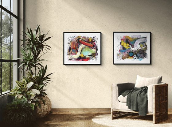 What´s Up (Diptych)