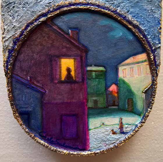 #STAYHOME 6, MOON - ( 29 x 17 cm )