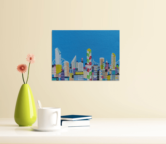 The Bright Cityscape