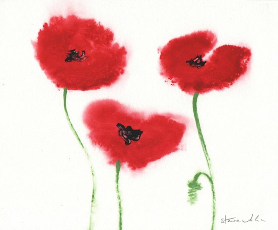 Vivid Poppies 1