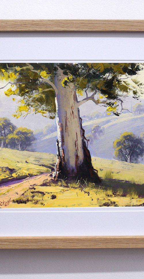 Australian Gum Tree Landscape by Graham Gercken
