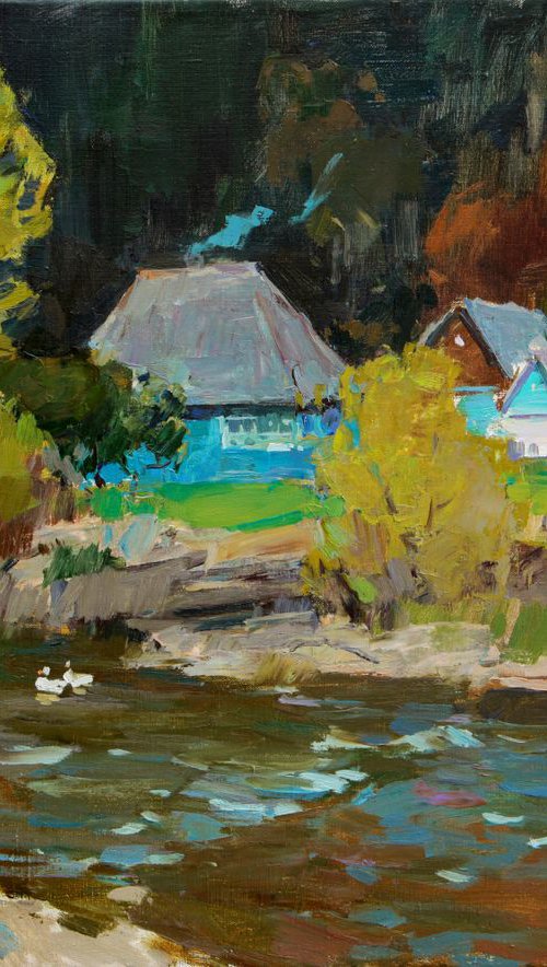 House by the forest by Aleksandr  Kryushyn
