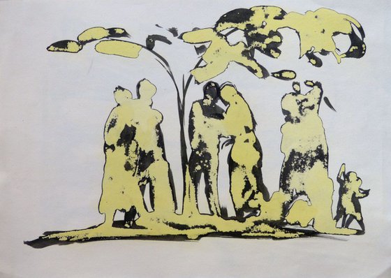 Village Fair 2, 29x42 cm