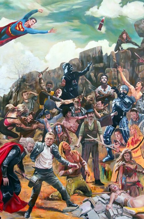 Cola fight by Janusz  Orzechowski