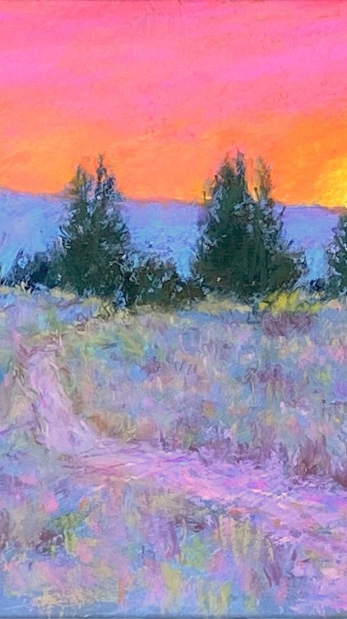 Mountain Sunset by Michael Gillespie