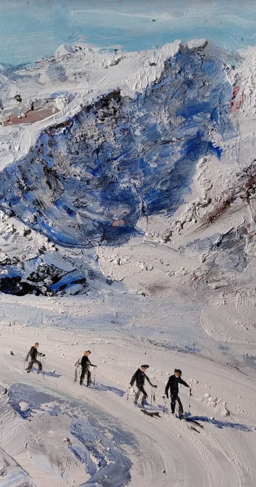 Skiing by Vishalandra Dakur