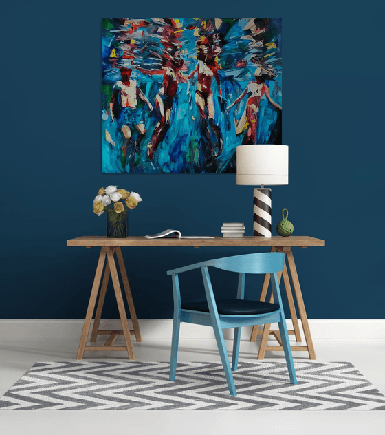 In the light of the water