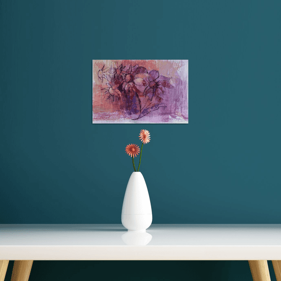 Abstract Ruby Chamomile