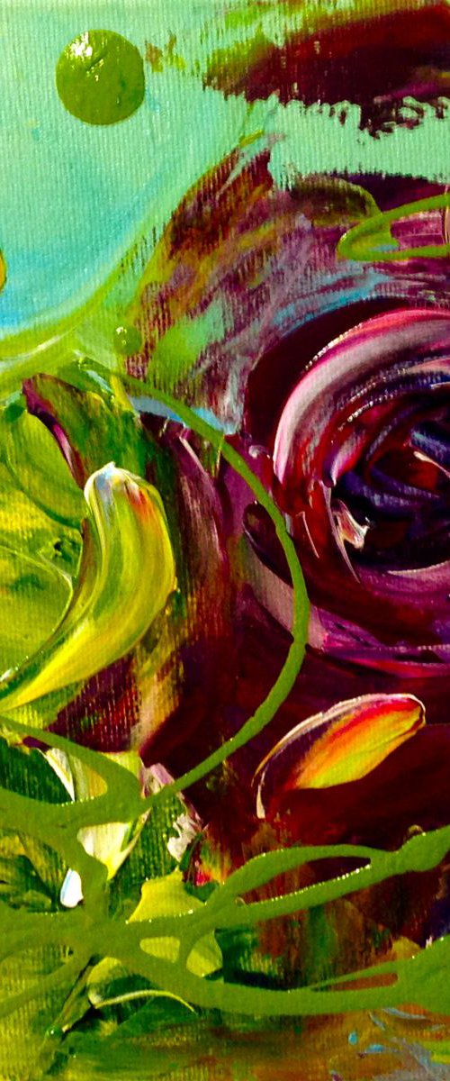 Purple Bloom by Emma Sian Pritchard