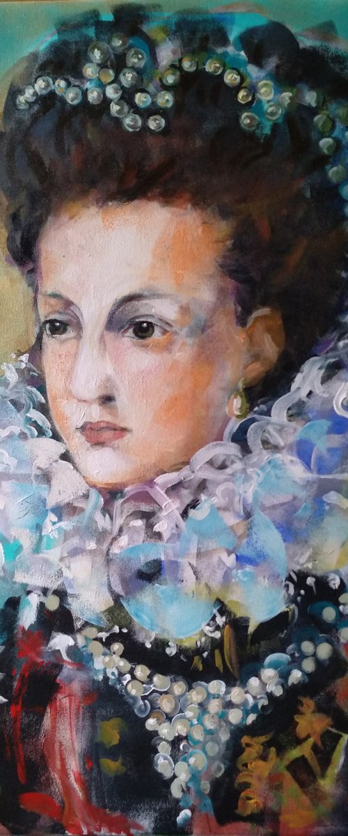 Dama series 12 by Marina Del Pozo