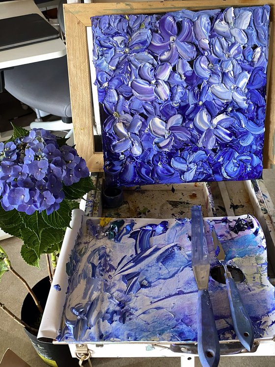 Lavender Hydrangea — Small Floral